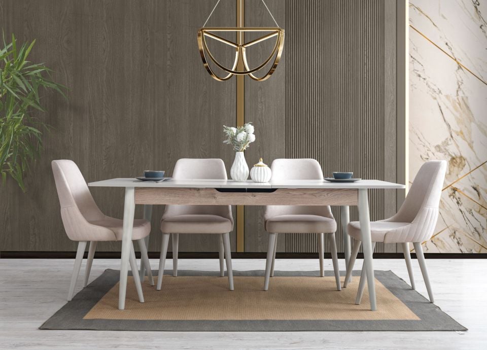 İzabel Modern Yemek Odası Takımı