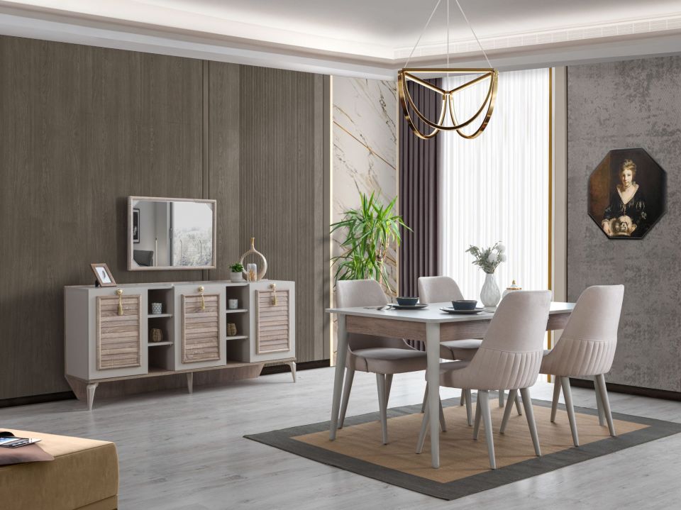 İzabel Modern Yemek Odası Takımı