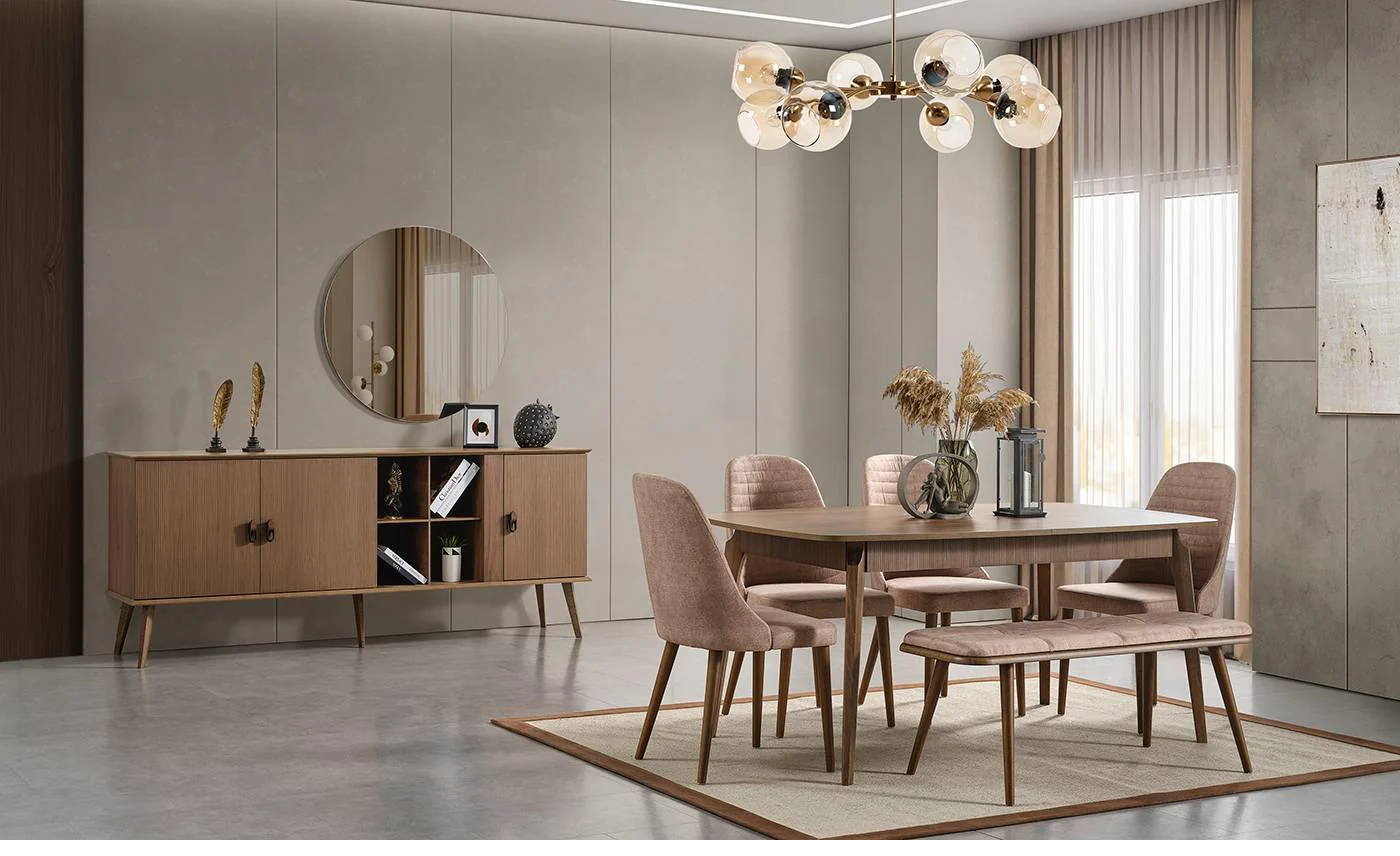 Tosko Modern Yemek Odası Takımı