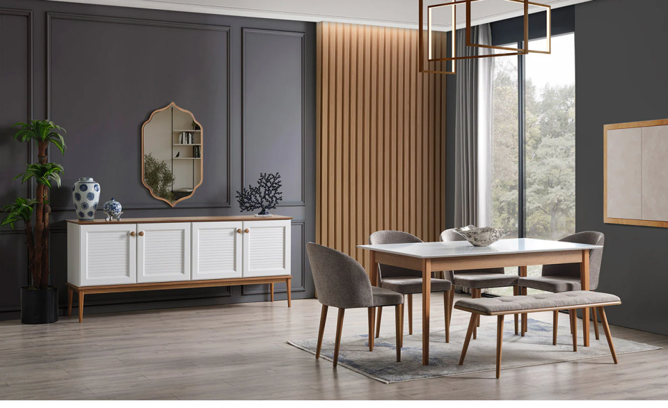 Okyanus Modern Yemek Odası Takımı