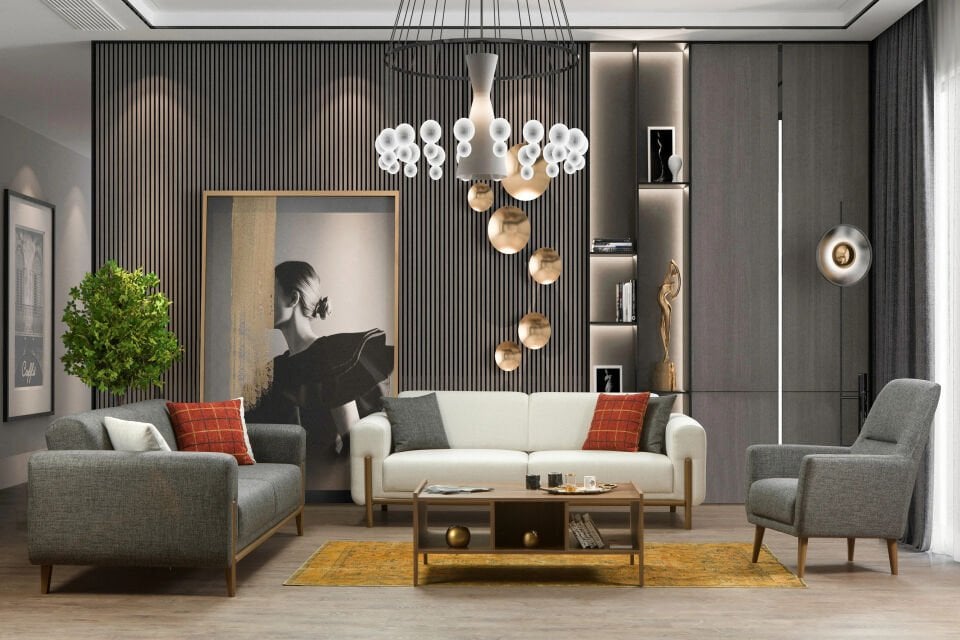 Bodrum Modern Koltuk Takımı